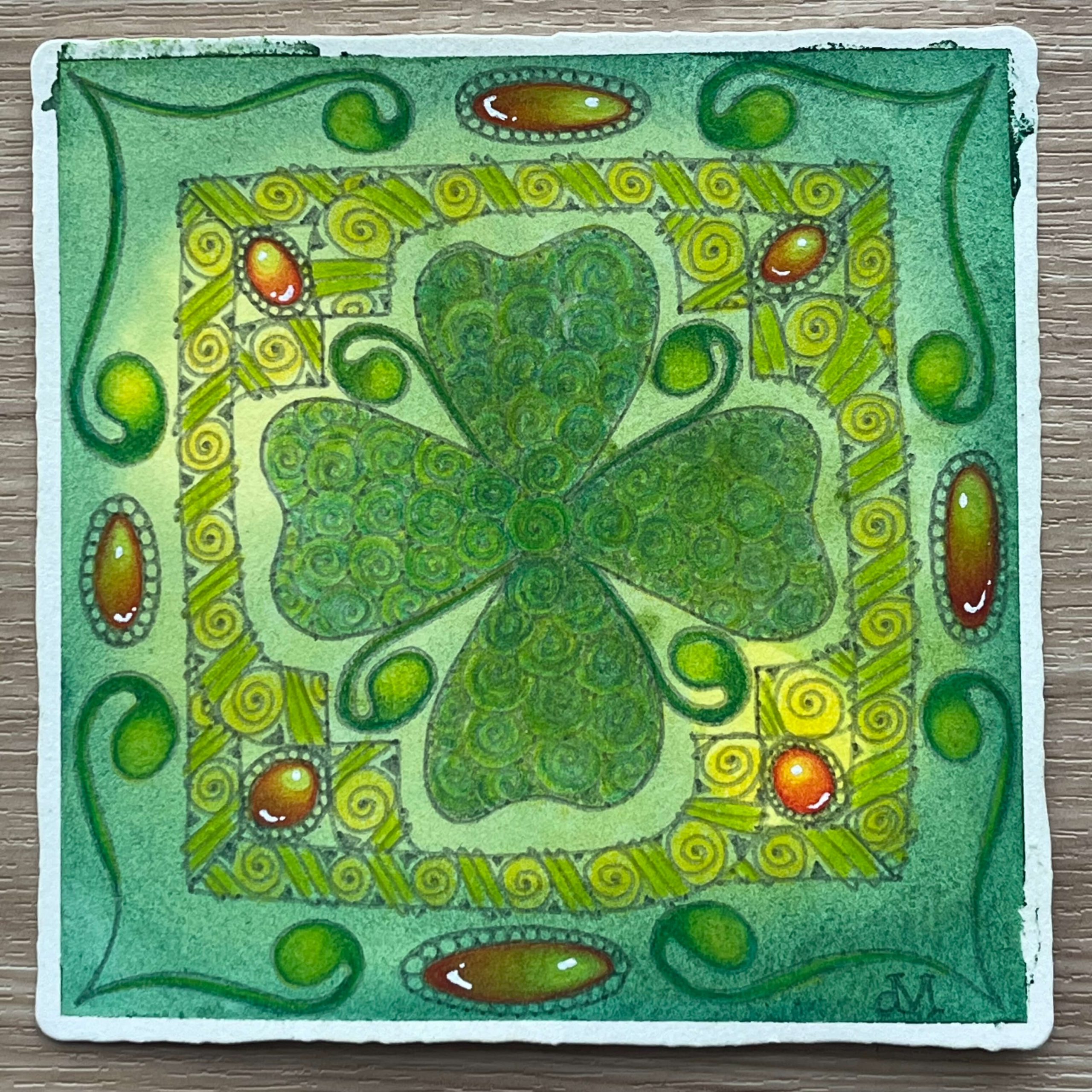 Online Zentangle Class: Celtic Luck Zentangle-Inspired Art