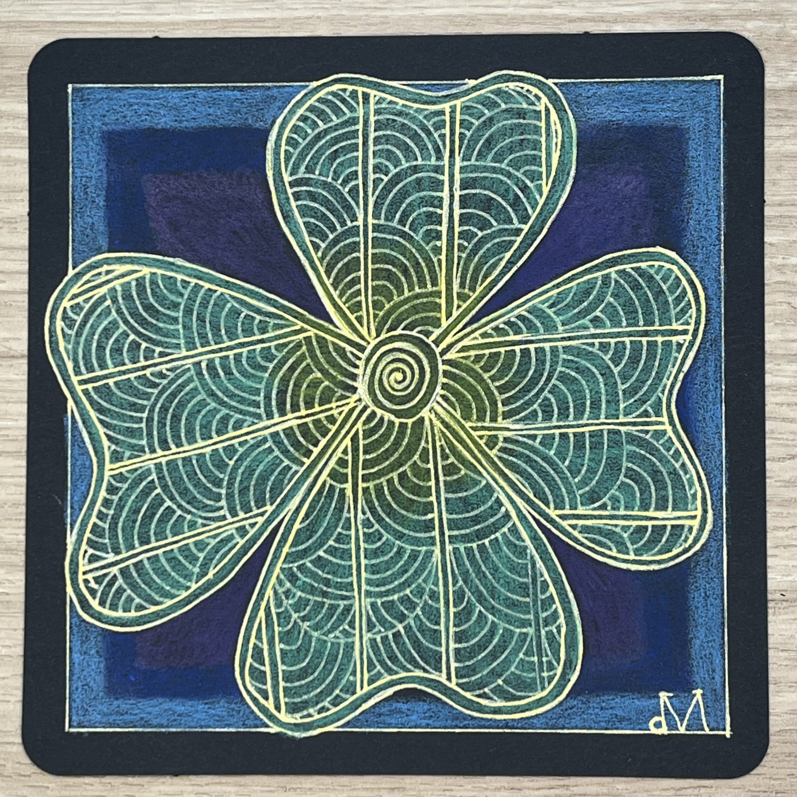 Live Zentangle Class (Afternoon): Zentangle-Inspired Luck
