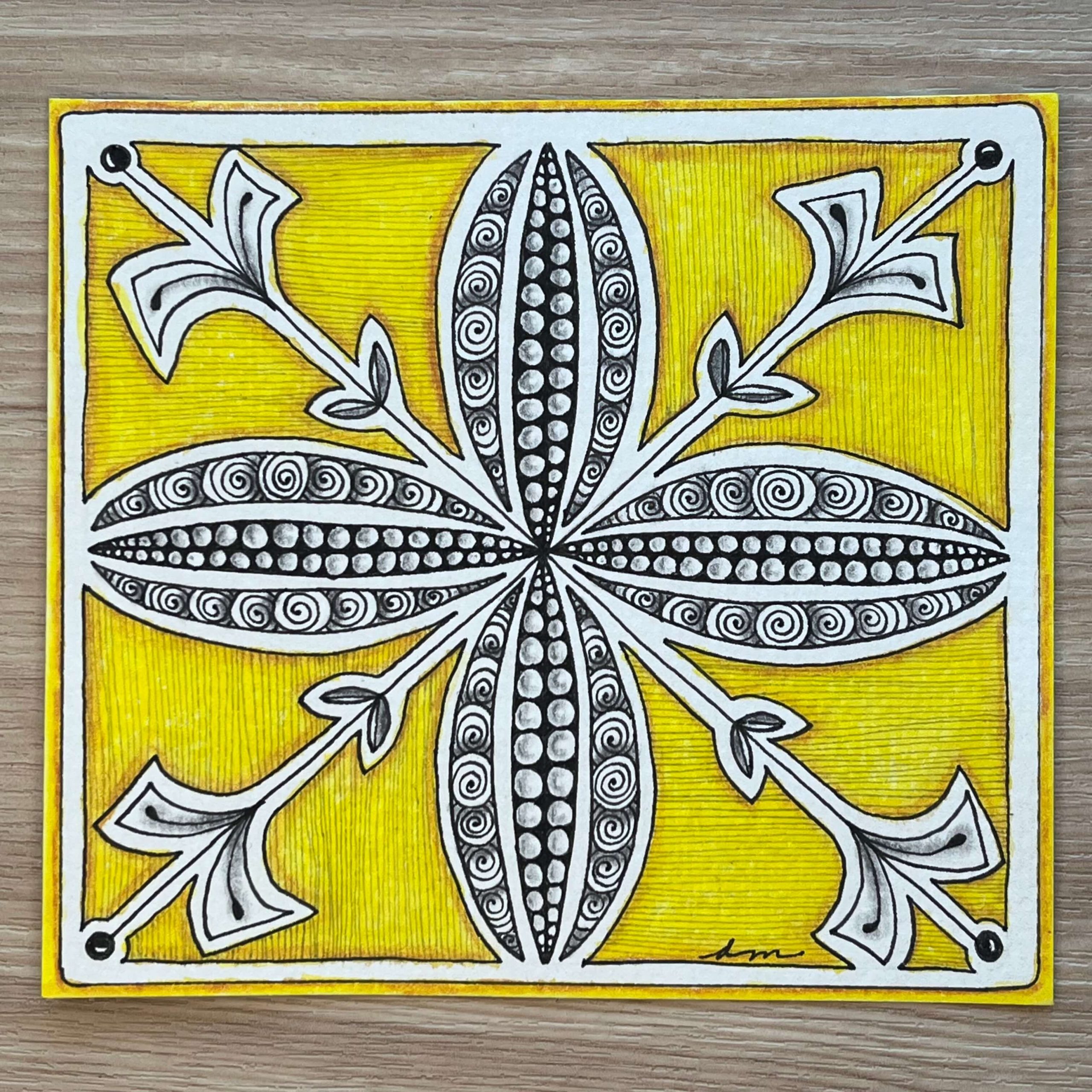 Online Zentangle Class: B-Haven